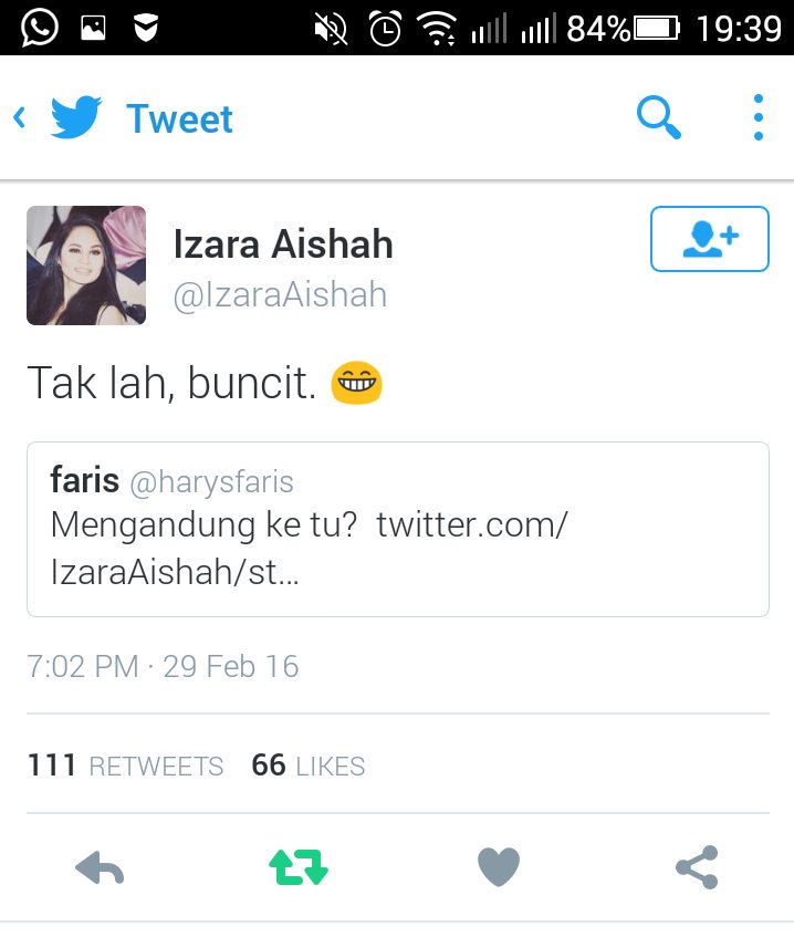 Rileks je <a href="/IzaraAishah/">Madame Izara</a> mengaku jawab secara jujur dkt peminat dia 😂😂😂