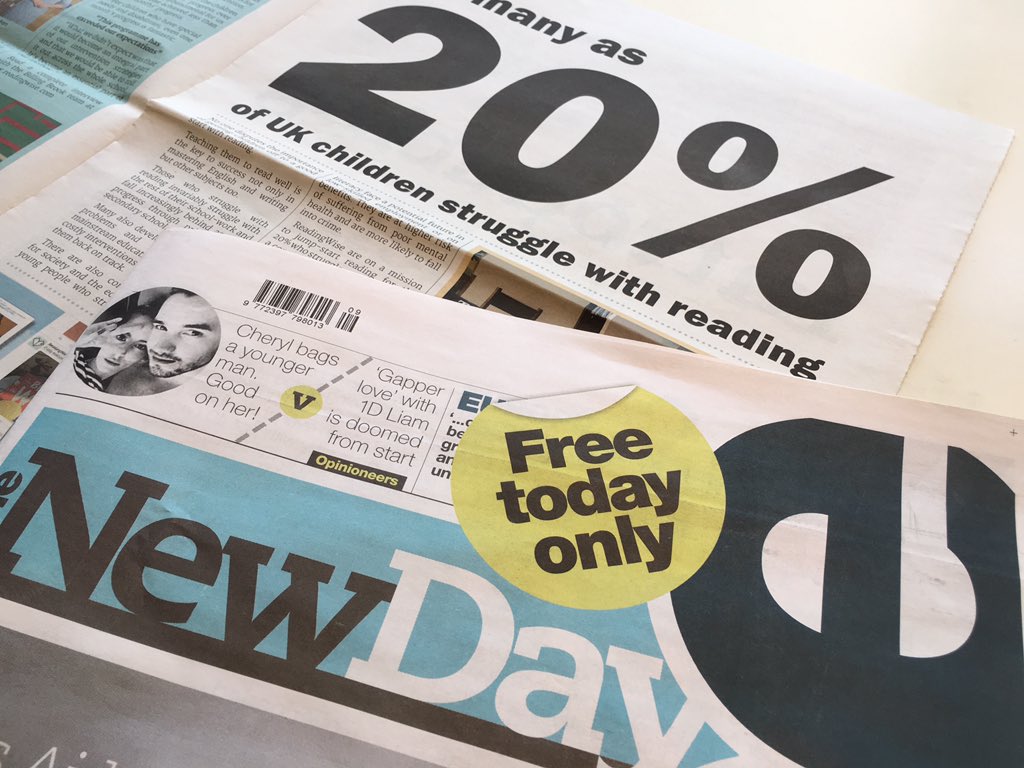 ReadingWise's tweet photo. Great to see such positivity in a newspaper and teachers picked to discuss key issues. #Literacy20 next ? https://t.co/CvTdCTnHG6