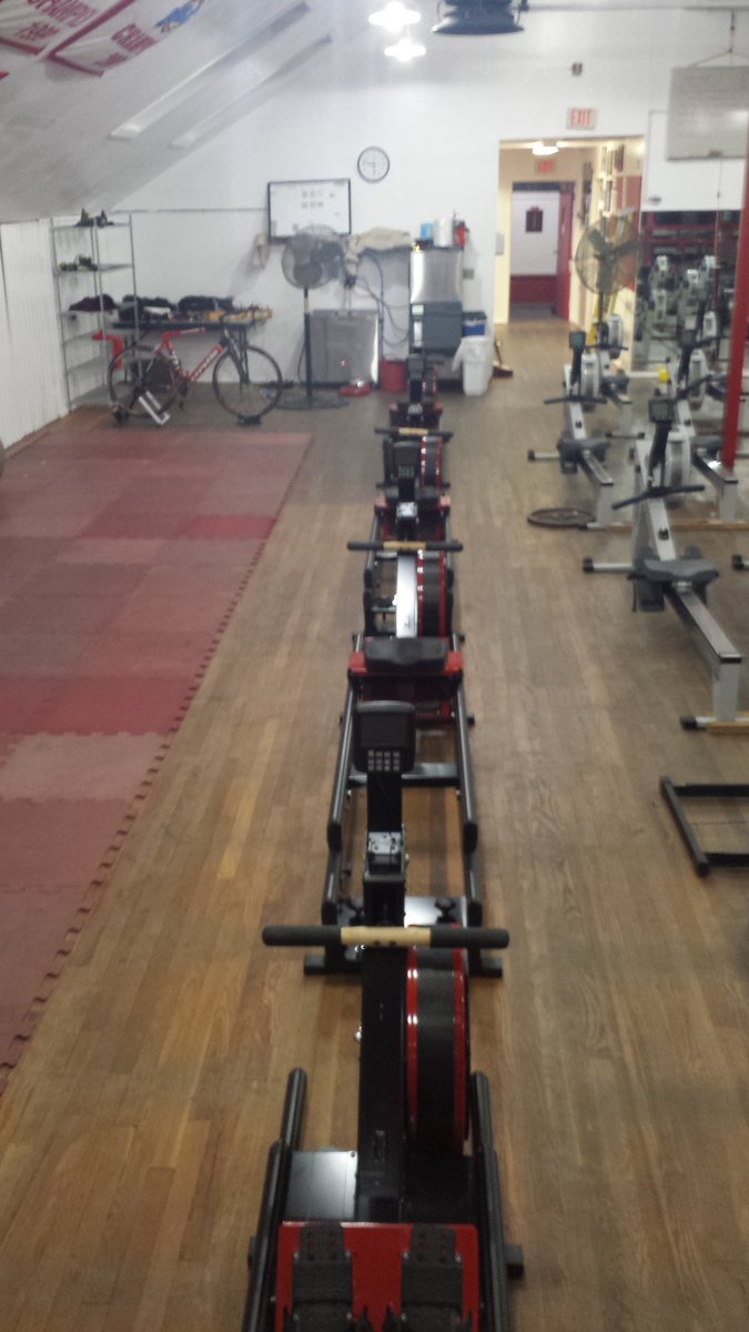 MaristRowing's tweet image. New Oartec @SliderDynamic machines are here! More tools for us to get better! #GoRedFoxes