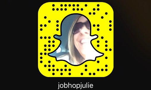 jobhopjulie's tweet photo. Have you tried recruiting with Snapchat yet? https://t.co/SMpUBUVuFR #snapchat #socialrecruiting #DigitalBorn https://t.co/3YJn6fjkQO