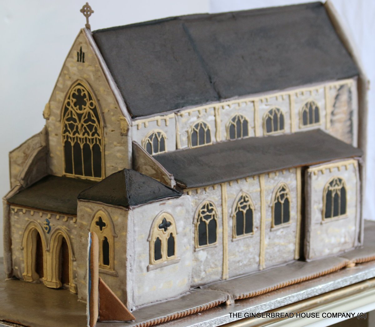 SayItWithGinger's tweet photo. #hernebay catholic church in gingerbread https://t.co/WWU4yrokIj