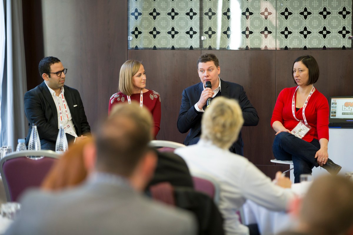 EventBuyersLive's tweet photo. How can we forget our brilliant content seminar?! #EBL16 @AdamAzor @SarahProctor84 + Mel Wilds and Will Glynn-Jones! https://t.co/fu20XFapI9
