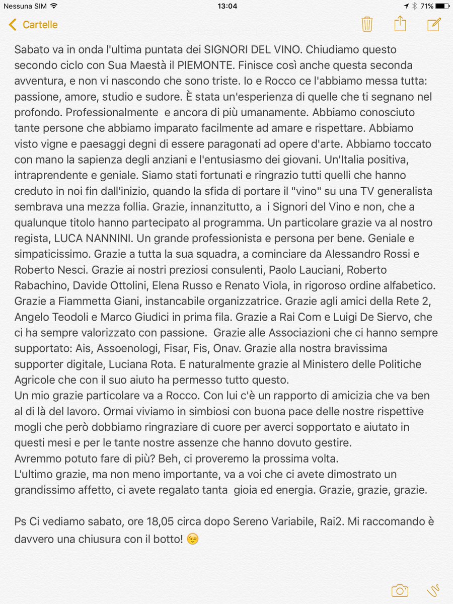#SignoridelVino tanti grazie.