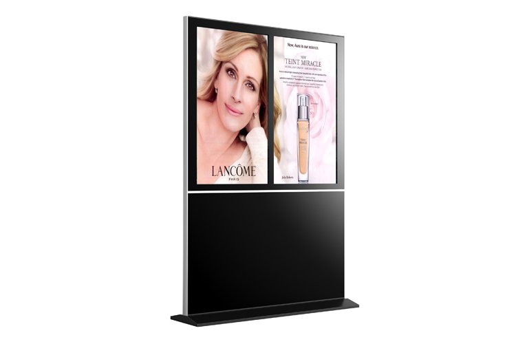 70inch single sided floor standing indoor kiosk               if you are interested, pls contact keycy@eyes-e.com