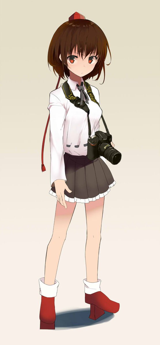 射命丸文 「ただの文 」|みえはるのイラスト