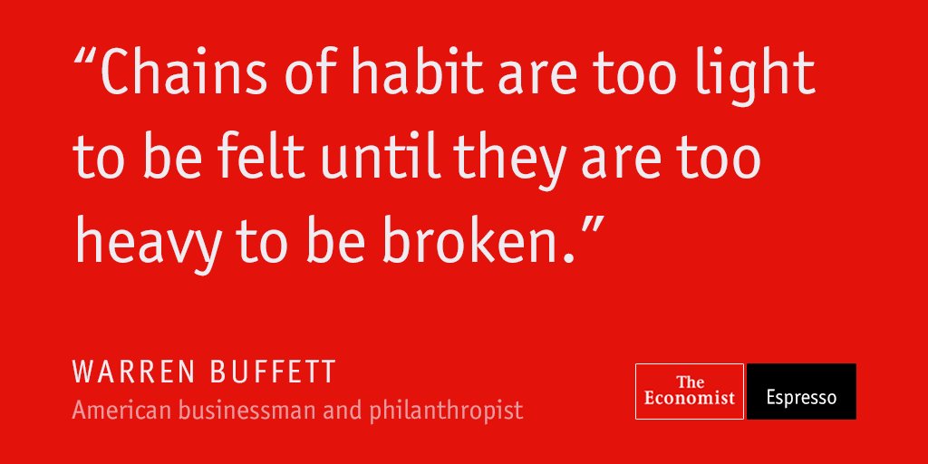 TheEconomist's tweet photo. This is our #EconEspresso quote of the day. Get the app here: https://t.co/90ab2uSI7i https://t.co/9XMkwH3eWc