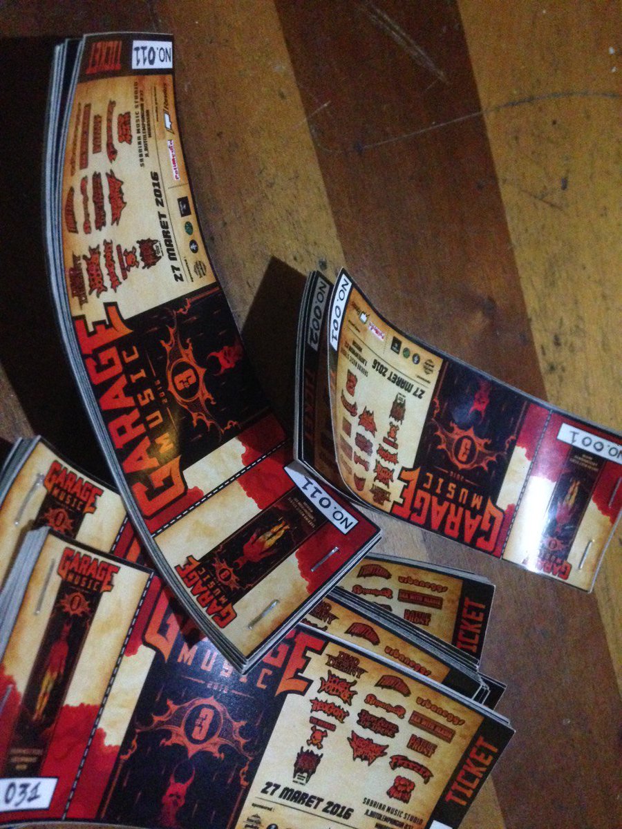 Dapatkan tiket GARAGE MUSIC #3 @ sabrina music studio. Hanya 10rb. tiket terbatas. grab it fast!!!