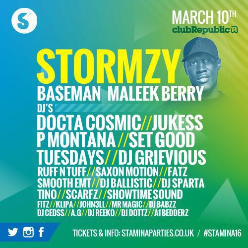 CATCH US IN LEICESTER ON MARCH 10th!!! #Stamina16