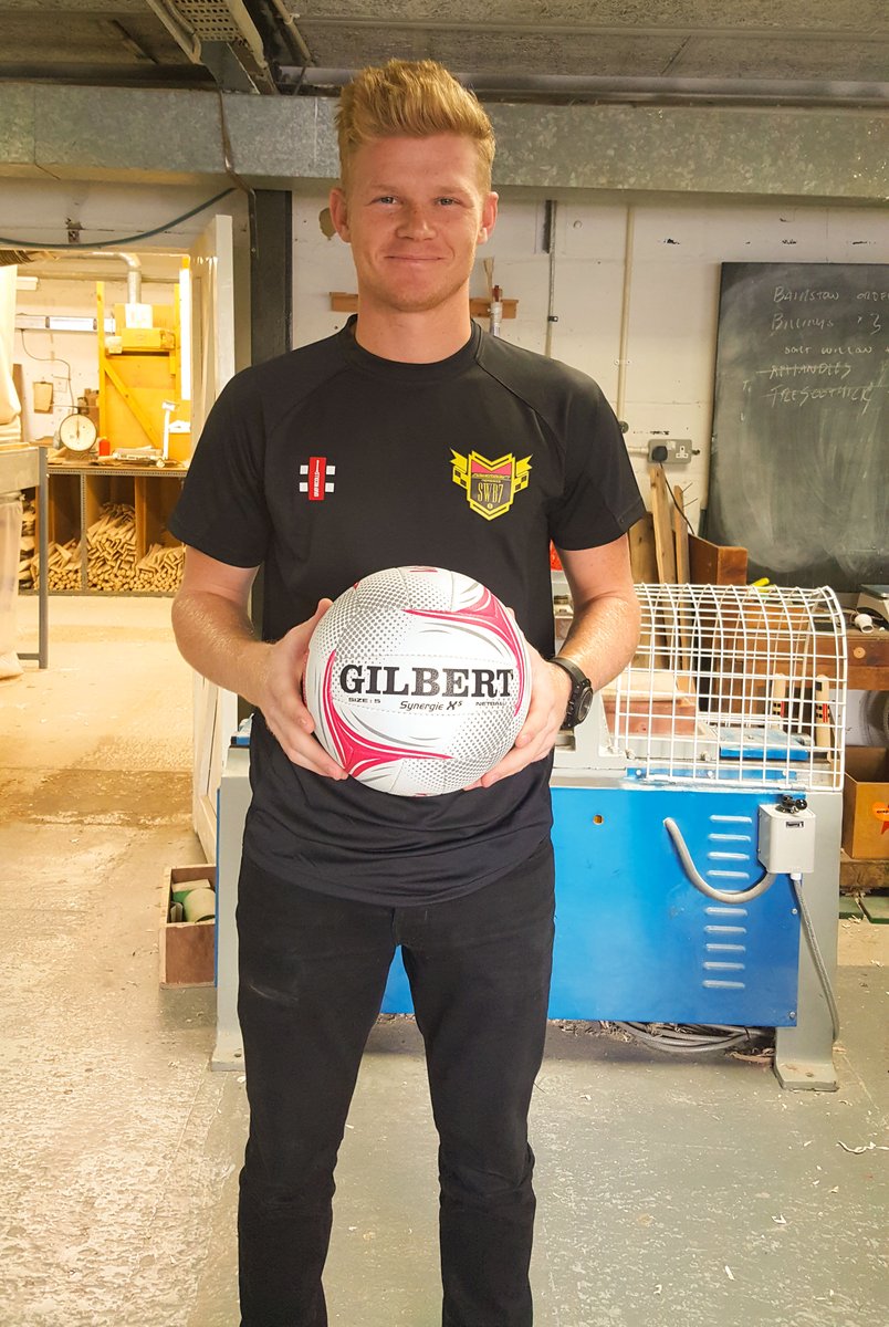 Wheres_Gilbert's tweet photo. Just Chilling with @sambillings in the @graynics workshop before tonight's games #ChillingWithBillings #SWB7 🏐🏏 https://t.co/DqpdTiBX4P