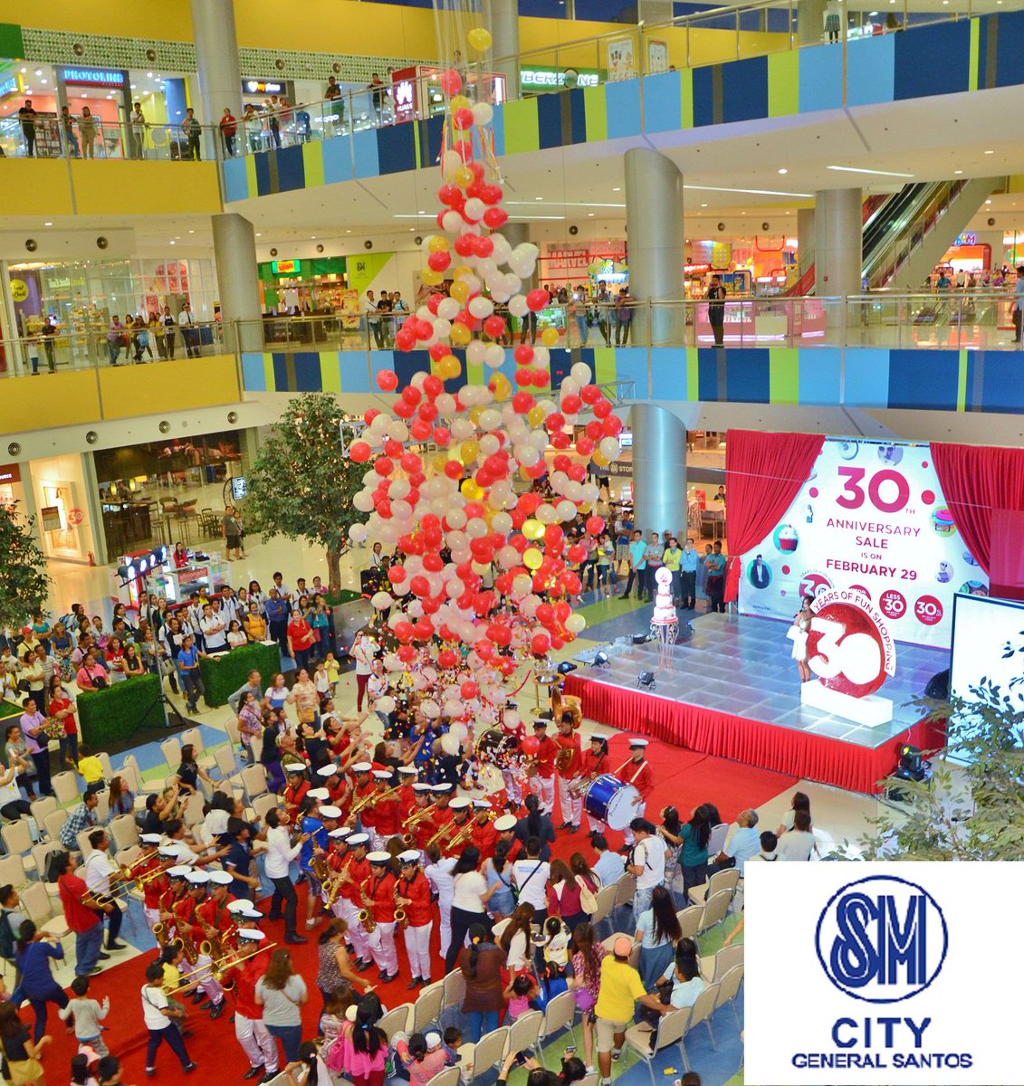 SMGeneralSantos's tweet photo. #SMEvents Thank you to all who joined during the 30th Anniversary Party! Enjoy your 30 special treats!! #SMFeb30th https://t.co/cgzqvj5s4L
