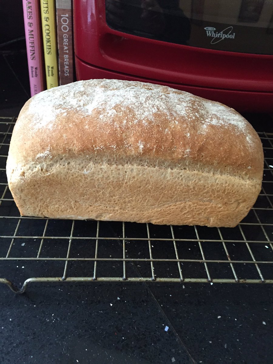 FerrisCheryl's tweet photo. @AngleseyAbbeyNT Beautiful loaf made with #lodemill stoneground flour #Bread#homebaking https://t.co/y1Apq2grFL