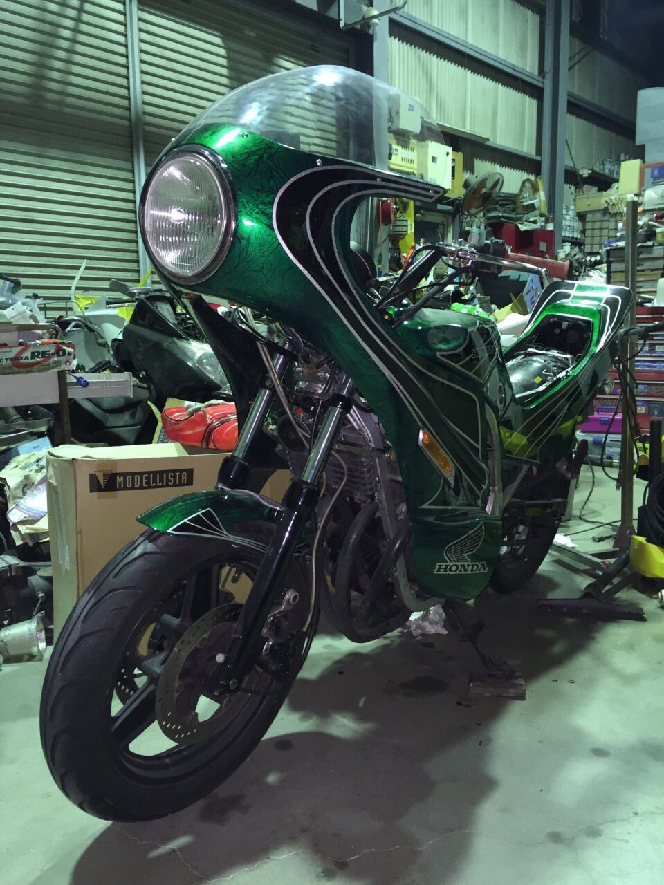 在庫限り ヤマハ XJR400 98年以降 外装セット ラップ塗装 ラメ