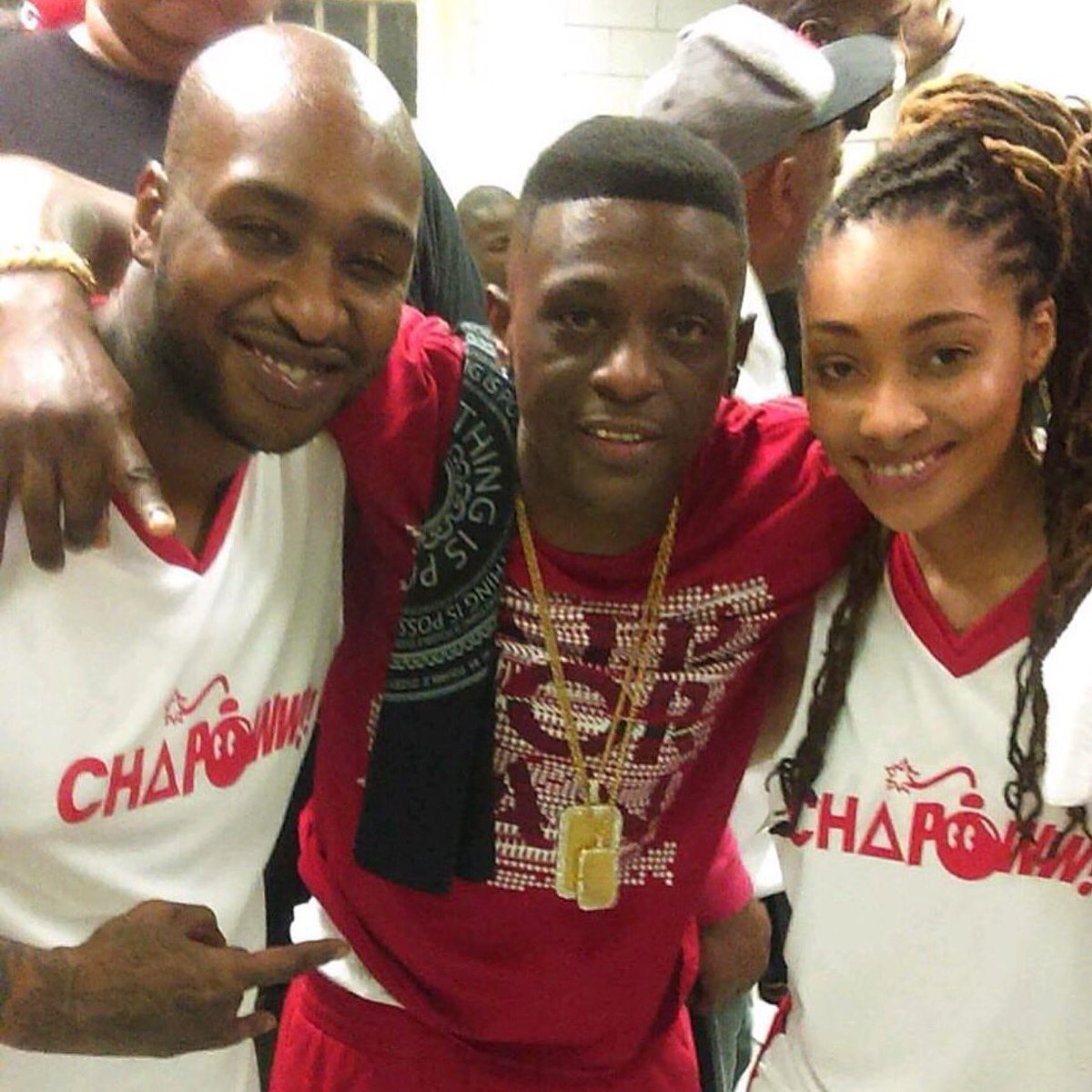 CeaserBlackInk's tweet photo. Team Chapoww wins! Celebrity Basketball Game @BOOSIEOFFICIAL #CIAAWeekend2016 https://t.co/3j1Bx2nBZd