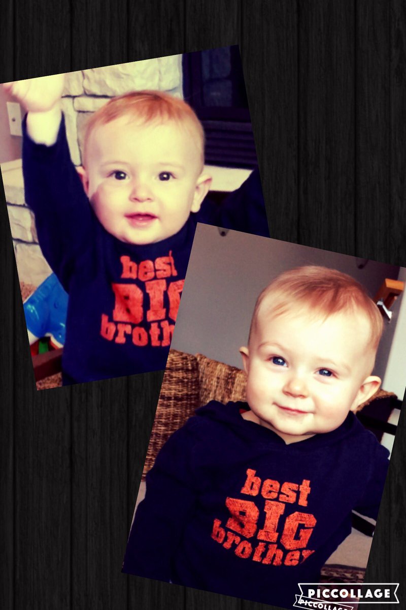 MarkEPenick's tweet photo. Our 2 sons, Jax &amp; Crew, at the same age, wearing the same shirt, for the same reason... https://t.co/qCtIJLr1a0