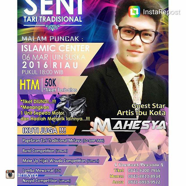 Sikece baday ayo mahasiswa.UIN yuk bagi yg suka mahes merapat <a href="/arifkynp/">Arifky Prasetya</a> @MahesyaKDI15 <a href="/Mahelicious_PKU/">MaheliciousPekanbaru</a>