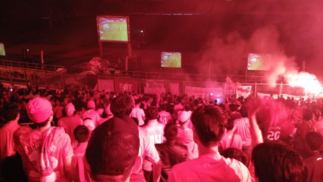 Reds_BogorTimur's tweet photo. This Is From @Reds_BogorTimur ikut memerahkan SUGBK , Nuhun @BIGREDS_IOLSC #SingPentingGuyub #MayanRunnerUP β https://t.co/S9FjZIkEBp