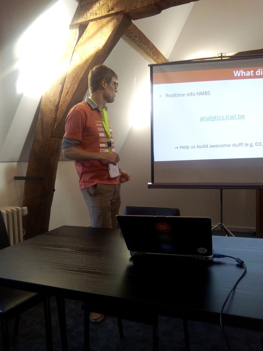 I know what <a href="/brechtvdv/">Brecht Van de Vyvere</a> did last summer... Working on a GTFS feed during #oSoc15☝#openbelgium16