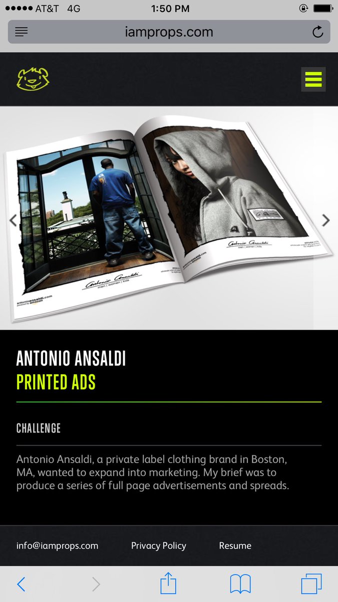 blameprops's tweet image. I haven't been this excited about my site since 2010. #ArtOverEverything #InteractiveDesigner #ResponsiveWebsite