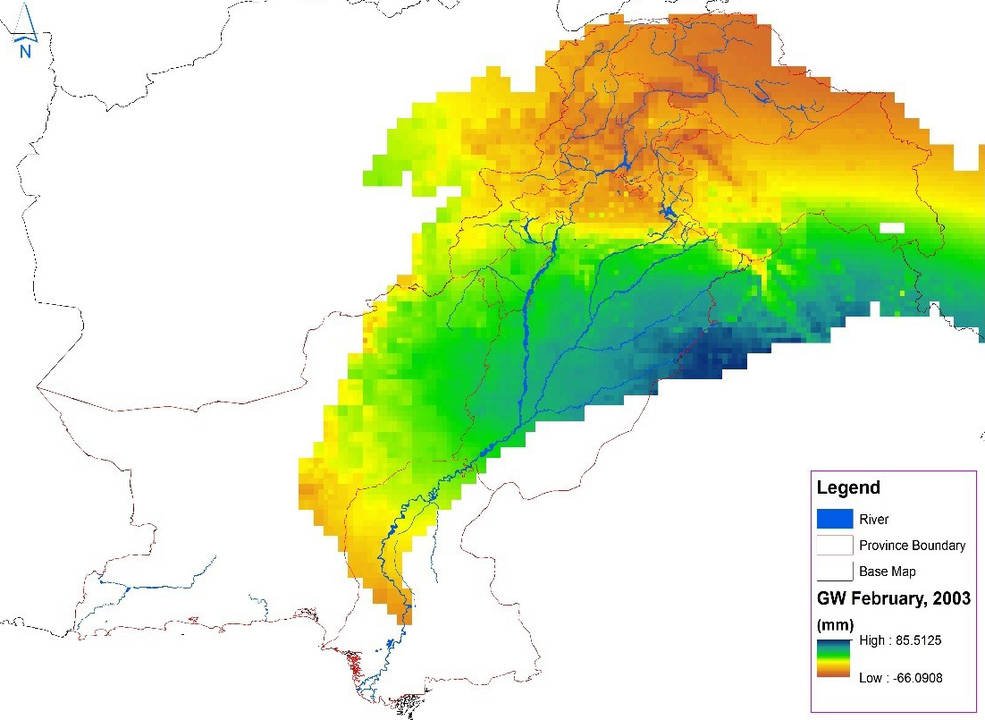 NASAEarth's tweet image. Pakistan's water managers use GRACE satellite data to better monitor & manage groundwater go.nasa.gov/1oJMIbo