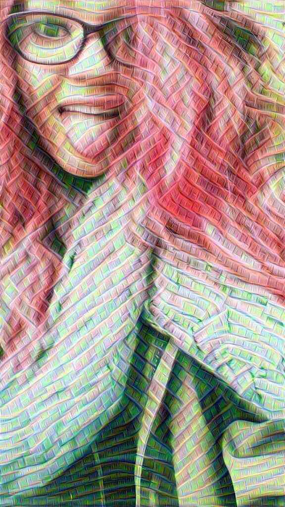 dreamifyio's tweet photo. IMAGE OF THE DAY: Amanda Meares's selfie becomes a tapestry with Crinkled Linen #dreamify https://t.co/utZ6KX5Aqj