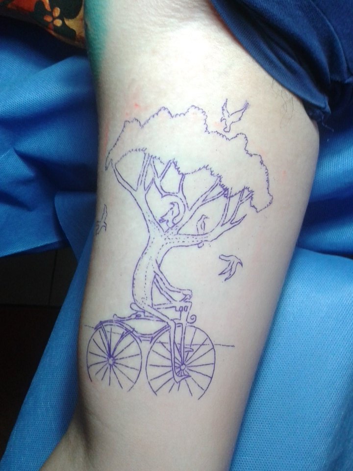Five_Demons's tweet photo. #circasurvive #tattoo #comenzando https://t.co/p4OIeilgPh