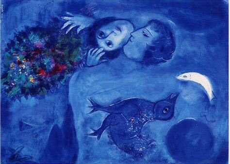 wantolla's tweet photo. #chagall #blue #dreem vorrei perdermi in questo blu .. https://t.co/VJm1TwrJBz