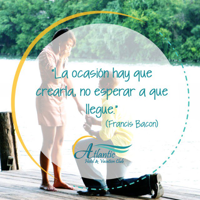 AtlanticHVC's tweet photo. "La ocasión hay que crearla, no esperar a que llegue".-Francis Bacon. https://t.co/qoQOdNshtC