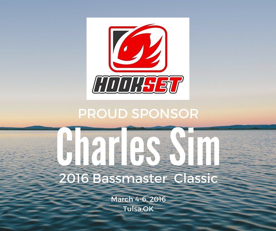 Good luck <a href="/Charles_Sim/">Charles Sim</a> at the  2016 Bassmaster Classic! #fishing @BASS_nation