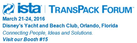 Join us in Orlando for the 2016 TransPack Forum, March 21-24, 2016, for the latest solutions in transport packaging.