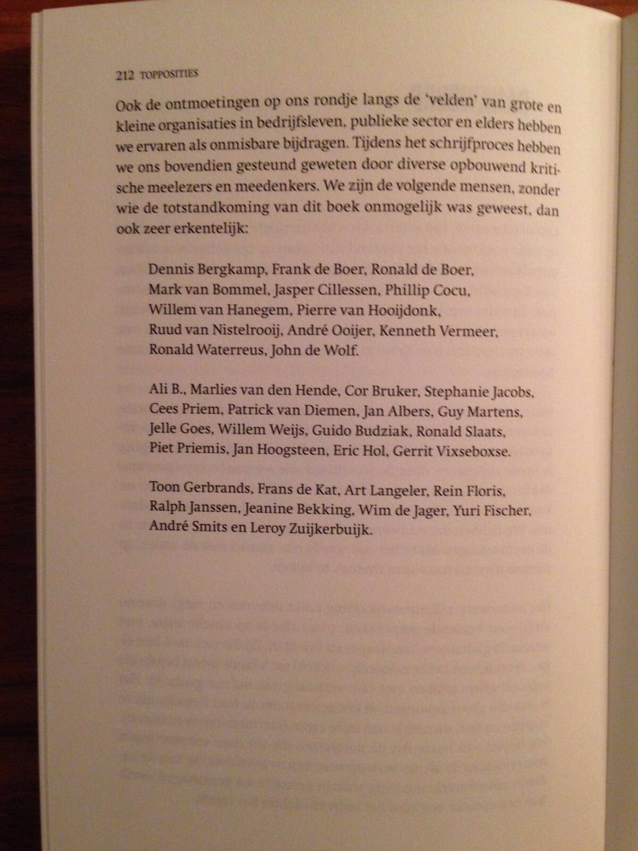 willemweijs's tweet photo. Trots om een kleine bijdrage te hebben gehad aan dit inhoudelijk krachtige boek #TopPosities van @HansvBreukelen https://t.co/W6XFlo9afP