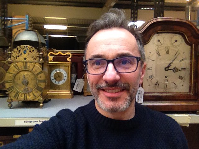 JamesStratton_'s tweet photo. Good day #cataloguing some great #clocks today. #Bonhams #auctionhouselife https://t.co/j4NuM76FsE