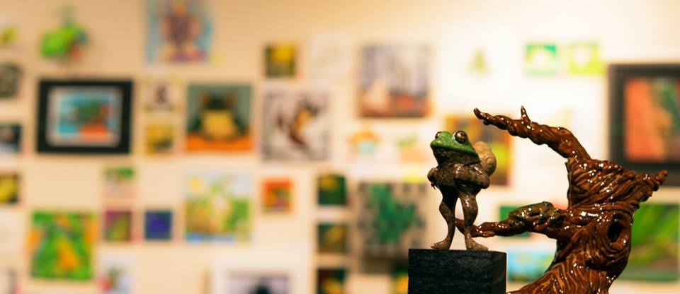 artsncstate's tweet photo. Happy Leap Year! We are celebrating w/ frog art @the #CraftsCenter! Leap over & check it out!https://t.co/3LVkRof1tW https://t.co/ZMIxHaceeV