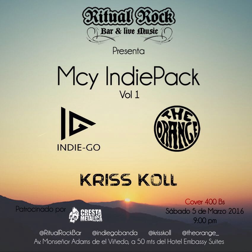 Indiegobanda's tweet photo. Buenos lunes .. Esto es lo que se #prepara para este sábado #activos para el rock #valencia #05marzo https://t.co/oArUCL2ptM