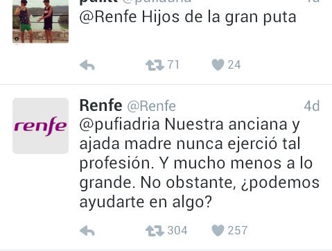 proudbicorn's tweet photo. Soy fan de quien lleve la cuenta de @Renfe https://t.co/rnXUmwQyp4
