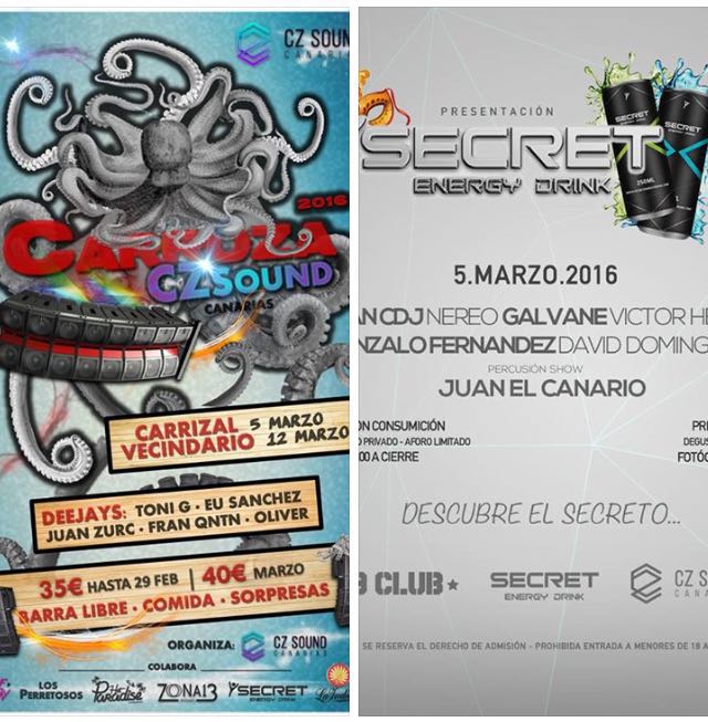 WePlayEvents's tweet photo. Después de bailar en nuestra carroza, la fiesta sigue en 13CLUB (Zona 13). PRECIO: 35€. 📣 #CarrozaCzSound 📣 https://t.co/QQobbUs87y
