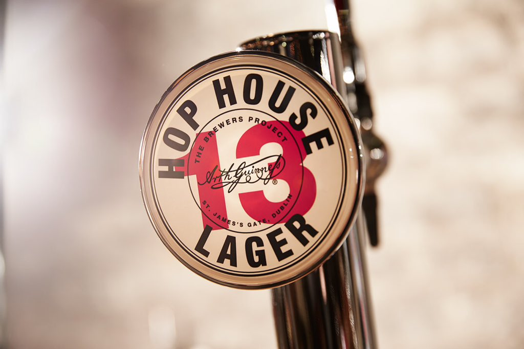 Come and try our new craft Lager! Hop House 13