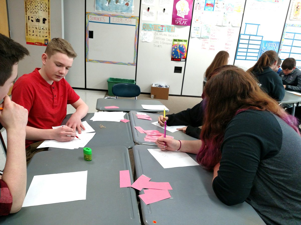 MrsDownNMS's tweet photo. Playing pictionary to review Egyptian vocabulary #7Procks #7PurpleSS @MrsHolickerNMS https://t.co/tO8w6H0CRN