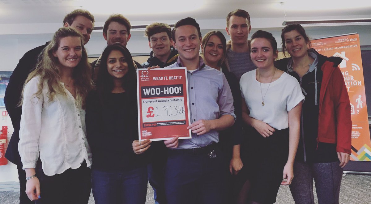 HullMedSoc's tweet photo. We raised a total of £1,913.26 for @TheBHF at our #48CPR marathon! @HYMSMBBS @Hullstudent @hullrag @HUUSocieties https://t.co/4zsfDuPzIq