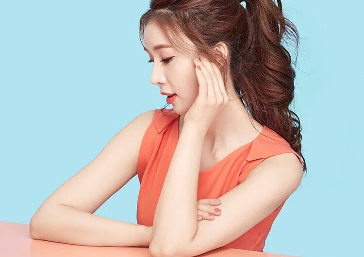087CAO's tweet photo. 160229 FIESTAR's Cao Lu for MISSHA 2016 S/S Makeup Look - Orange https://t.co/DCGZZQTclM