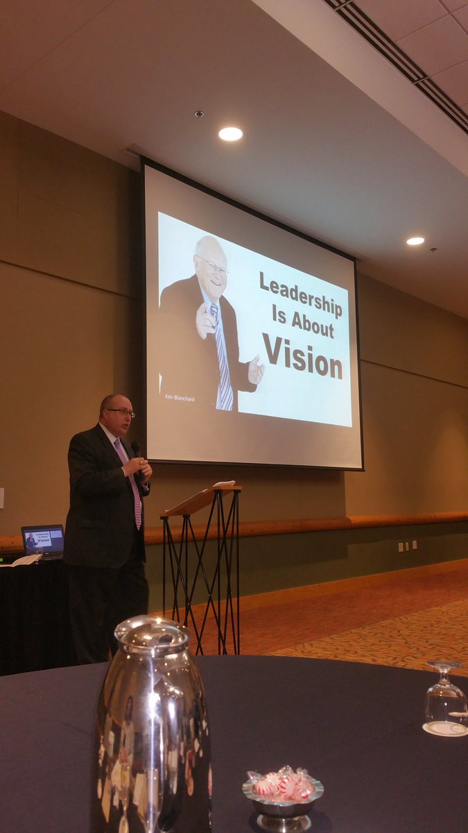 cathycpotter's tweet photo. Leadership is about vision! #CCCE2016 @HutchisonKent https://t.co/QzYsssUOaF