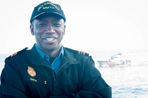 Un jamaÃ¯cain devient le premier commandant de la marine noire au Canada