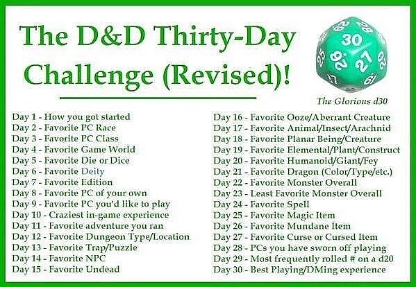 BackstreetBards's tweet photo. Final day: I don't have enough space here to write my favorites. -@tauriak #DnD #DnD30daychallenge #BackstreetBards https://t.co/dUsNkzS2fx
