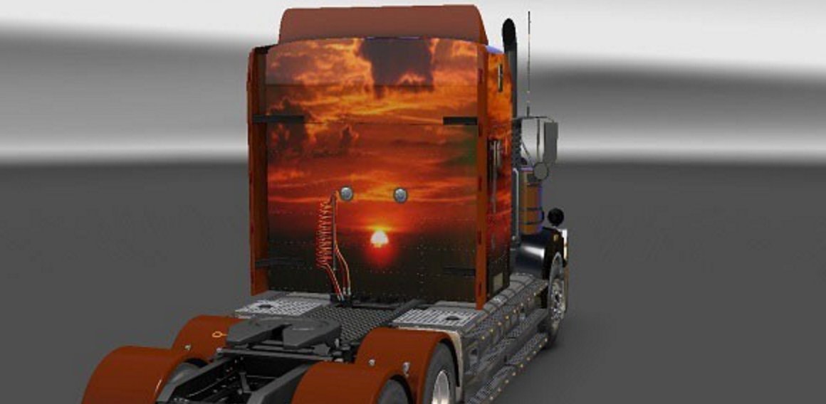 ats1mods's tweet photo. Kenworth T908 Sunset Metallic Truck Skin DOWNLOAD LINK https://t.co/7b4woHUZe6 https://t.co/H0L116cWBJ