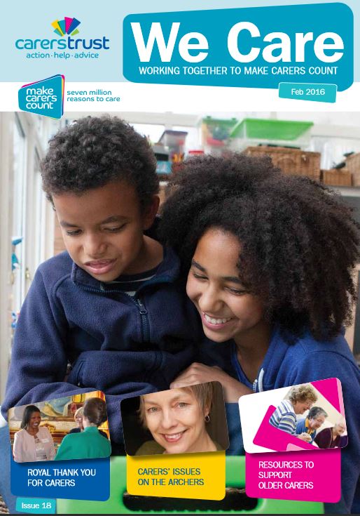 CarersTrust's tweet photo. Our latest We Care Magazine is now available to read https://t.co/xZpegXCmYP https://t.co/E0U3iOhYbl