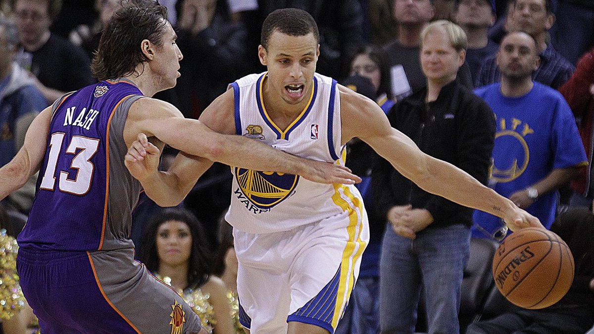 Podcasts_SI's tweet image. ICYMI: @swish41 compared Steph Curry and Steve Nash last week on #SINow on.si.com/1ThNauG
