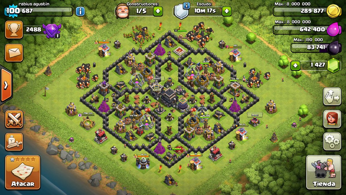 ElFlaccoooo's tweet photo. Por fin nivel 100 !! Esto si que ser vicioso😁😁😁😂 #th9 #lvl100 #ClashOfClans #Clanlvl9 #Rabius https://t.co/znEPghxwbc