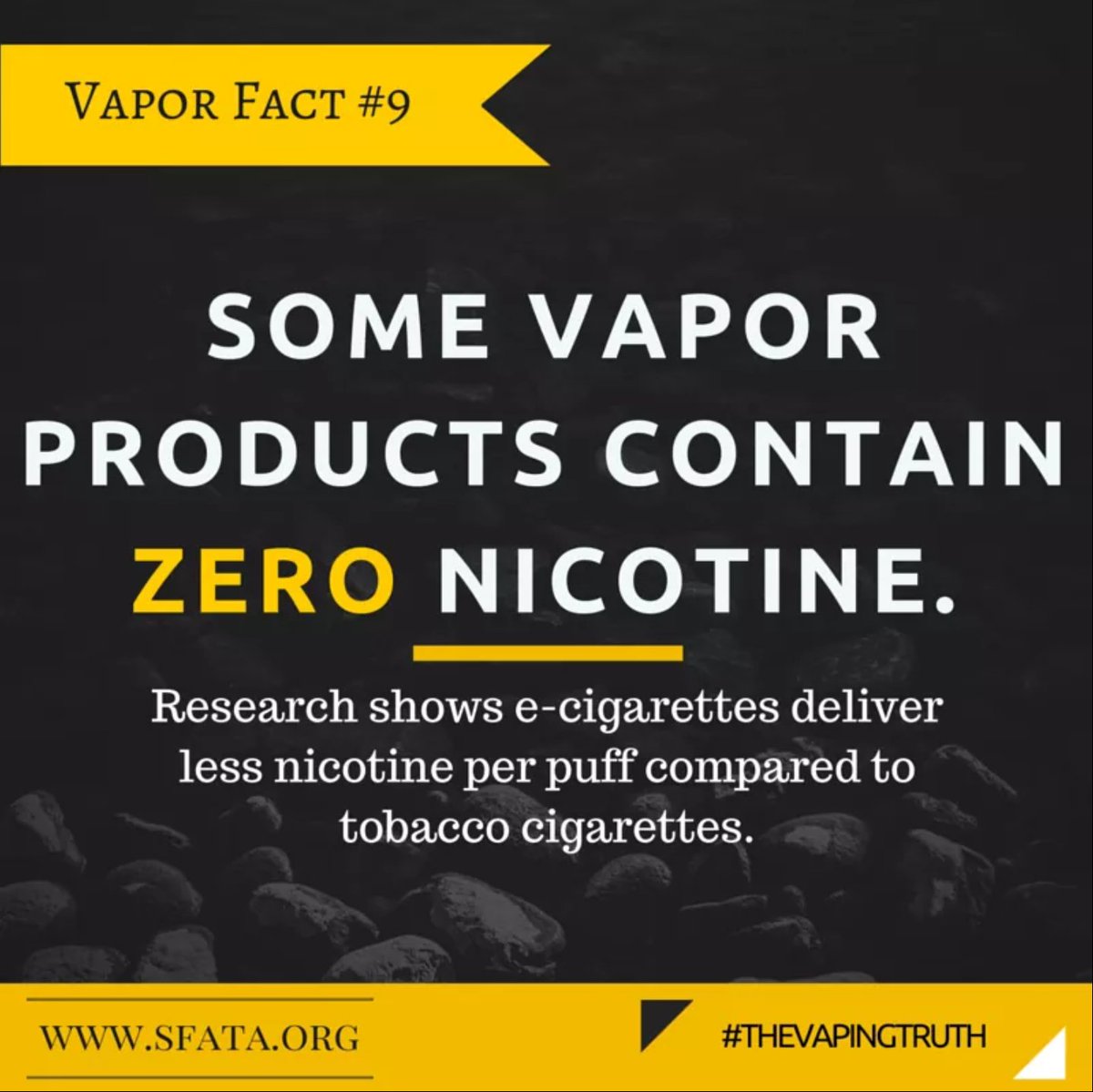 freecigsnorth's tweet photo. Vapor Fact #9 | #VapingSavedMyLife | #VapingKnowledge | #TheVapingTruth | #VapingTruth | #SaveVaping | #FreeCigs | https://t.co/Eevs2A0STu