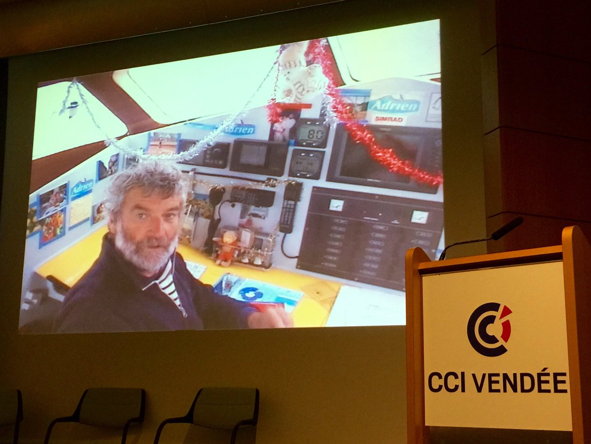 Oser le risque c'est JL #VandenHeede recordman du monde Global Challenge (tour du monde à l'envers) depuis 2004 !