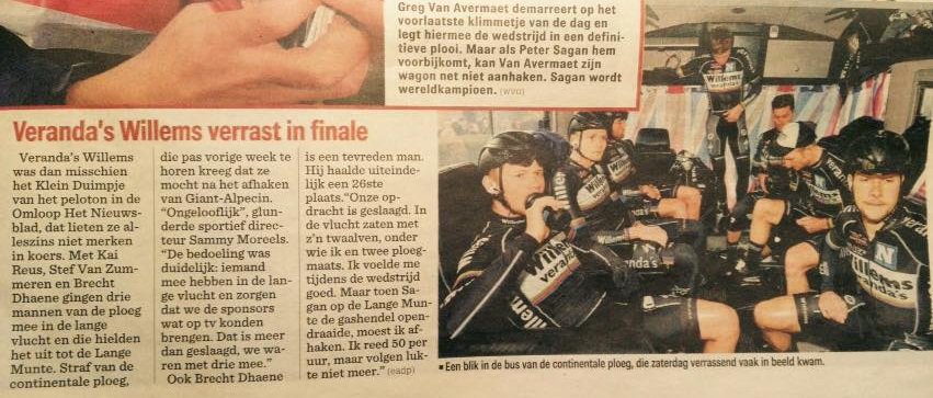 DeleenerJoeri's tweet photo. Sterk gereden @VerandasWCT
Artikel @Nieuwsblad_be #OHN #vwct https://t.co/1HHzdrxHQb