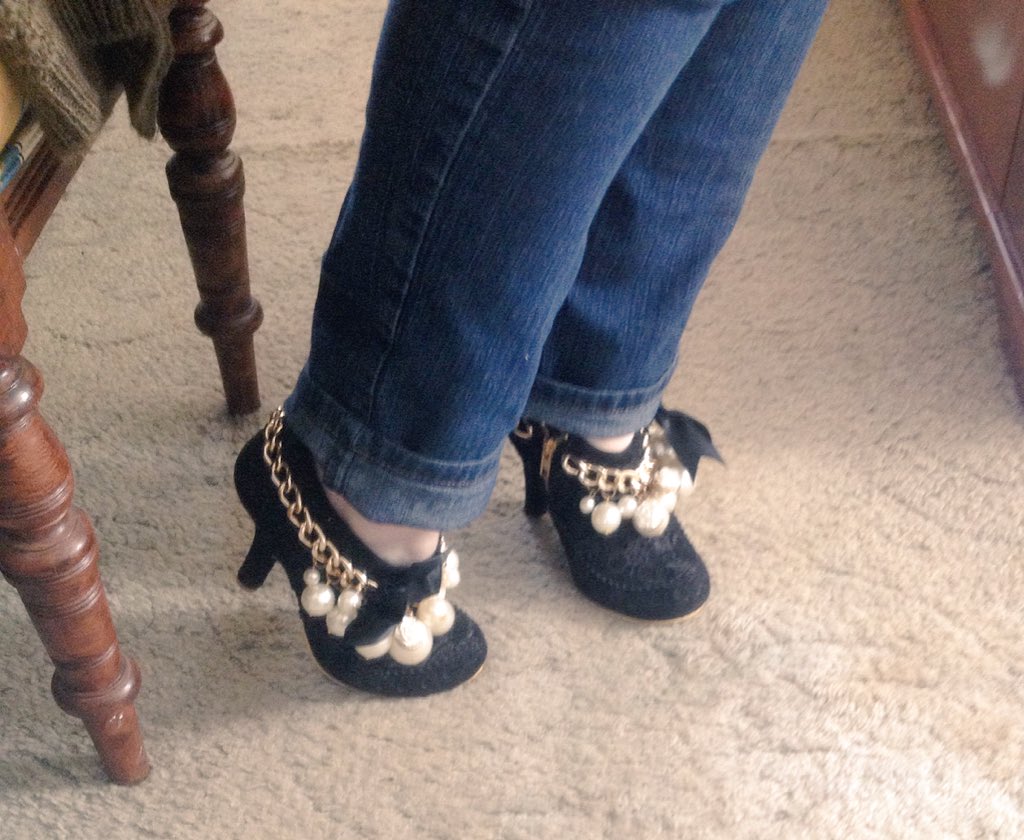 shazzaroads's tweet photo. @IrregularChoice my glorious #BallandChains came today and I am so in love X https://t.co/NWBHy8Hbrv